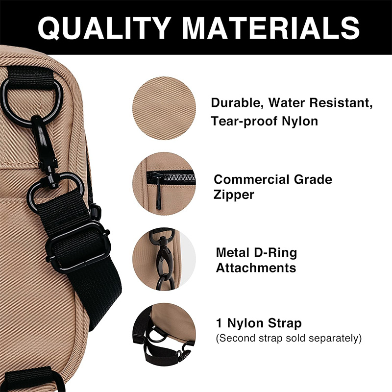 OEM Durable Crossbody Multi Position Fanny Back Pack