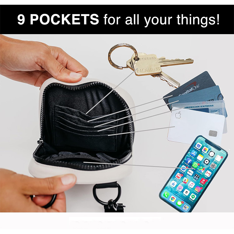 Wholesale Multi-pockets crossbody sling bag for travel and commuter working vendor