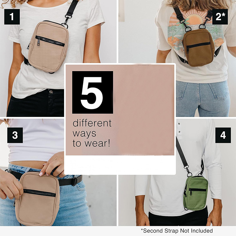 Custom Crossbody commuter sling backpack for travel and work vendor