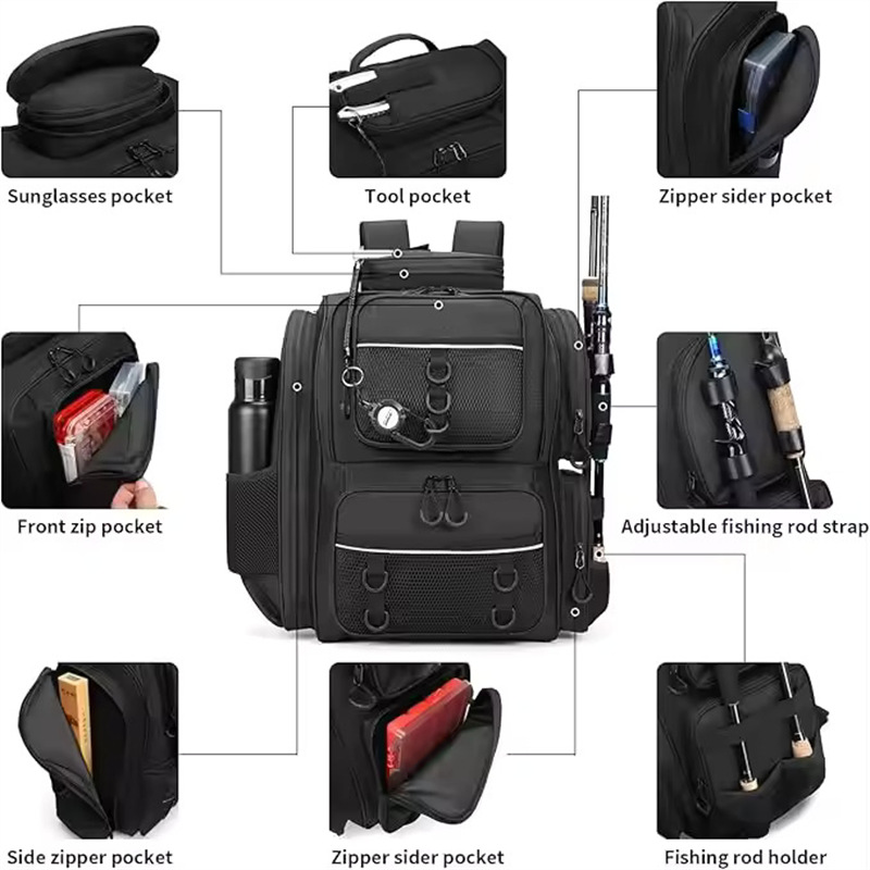 multi purpose fishing bag