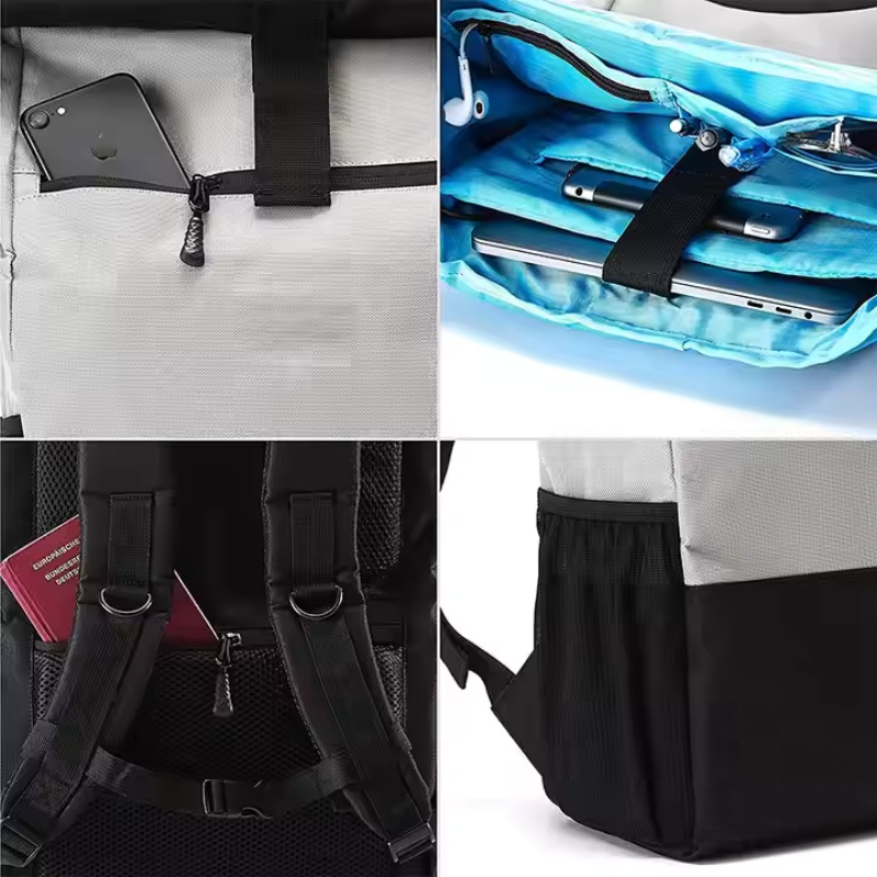 Custom Waterproof Trendy Backpack With Laptop Pocket