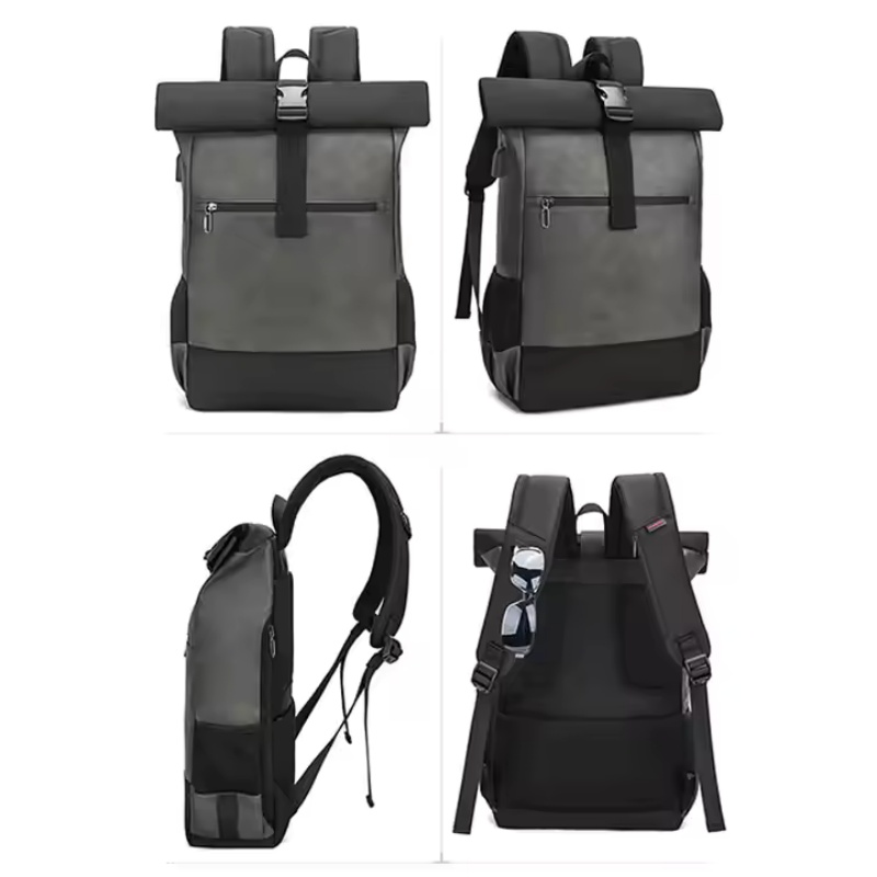 Bulk Order roll top laptop backpack