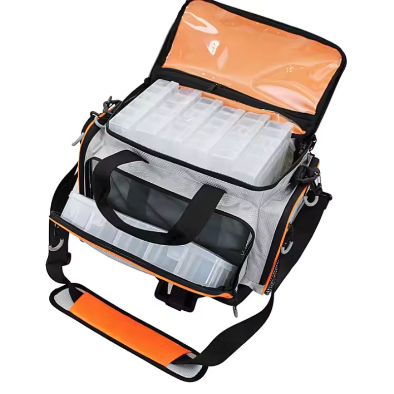 Water-resistant tackle bag material