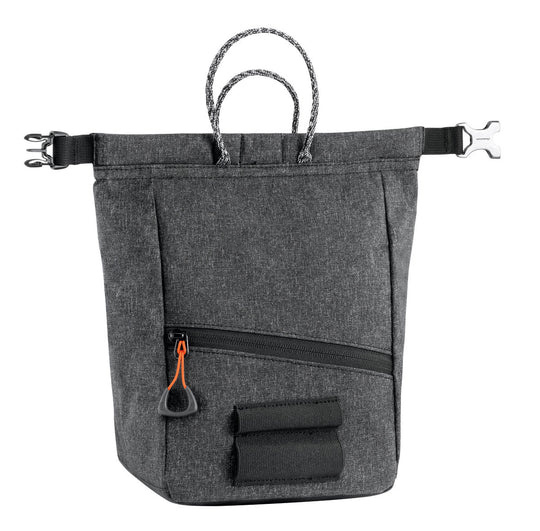 Reusable powder pouch for climbing